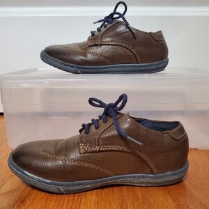 Cole Haan Anthony Jasper Taupe Toddler Dress Shoes Size 10